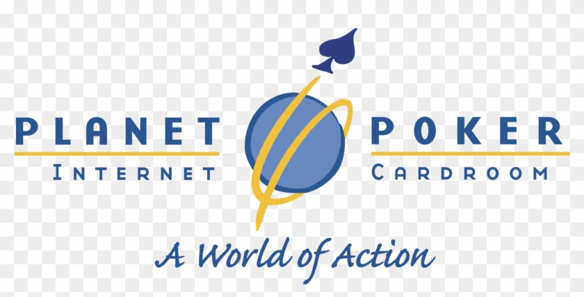 Planet Poker Logo Png Transparent - Planet Poker Clipart #1331386