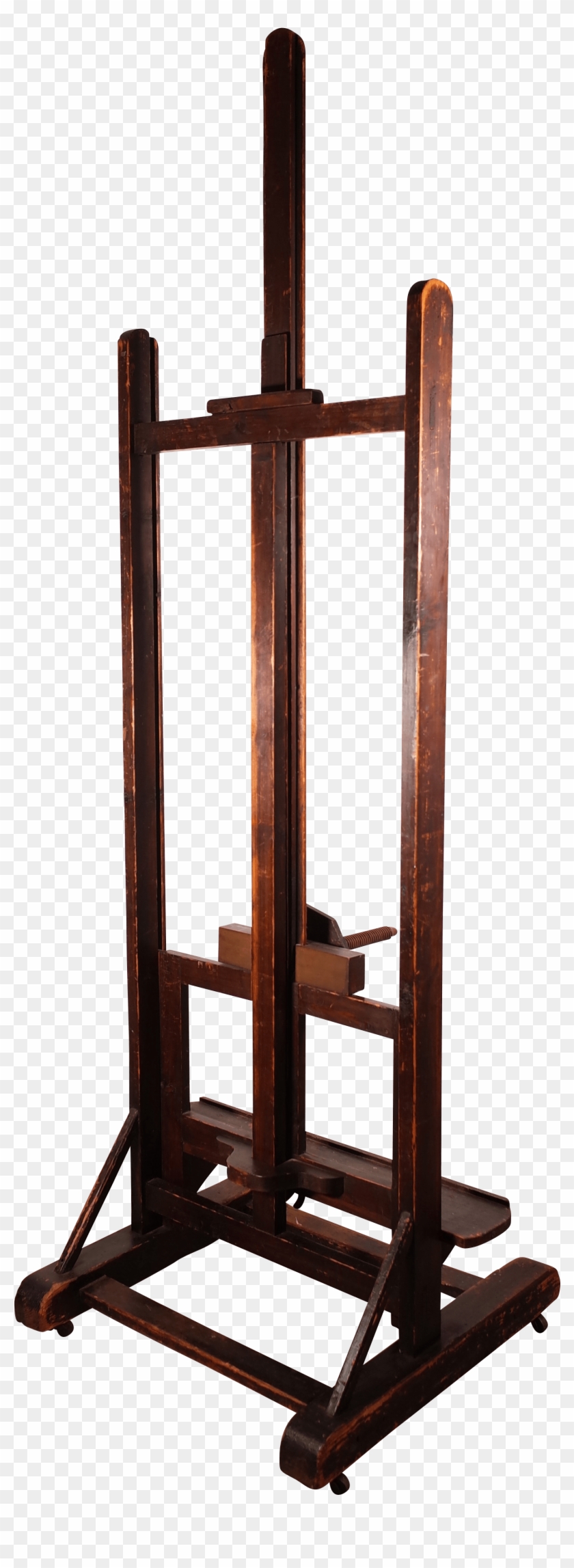 Substantial Artist Easel - Rocking Chair Clipart