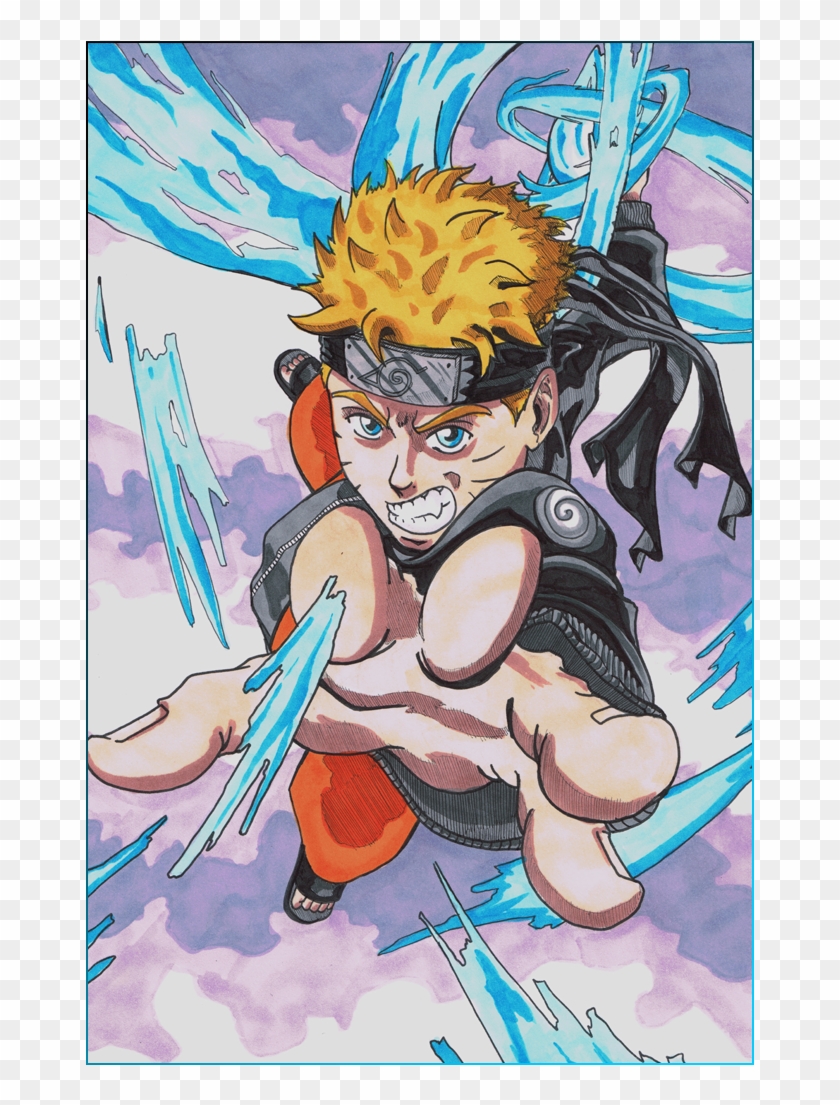 Naruto Shippuden Art Print - Cartoon Clipart