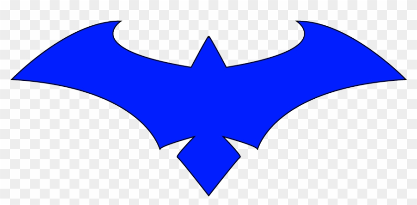 Nightwing Symbol Vector Winfield Logo Png Nightwing - Nightwing Logo Png Clipart