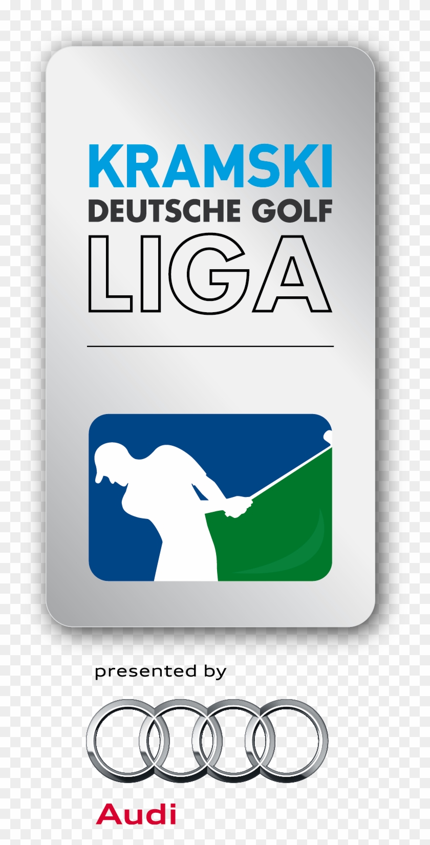Logo Kramski Dgl Presented By Audi - Deutsche Golf Liga Clipart #1332752