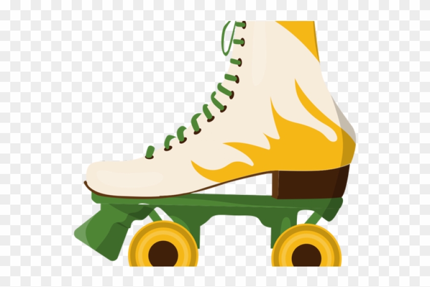 Neon Clipart Roller Skate - Roller Skates Clear Background - Png Download