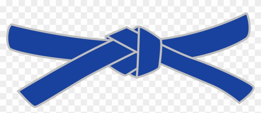 Blue Belt - 3 Dan Black Belt Taekwondo Clipart