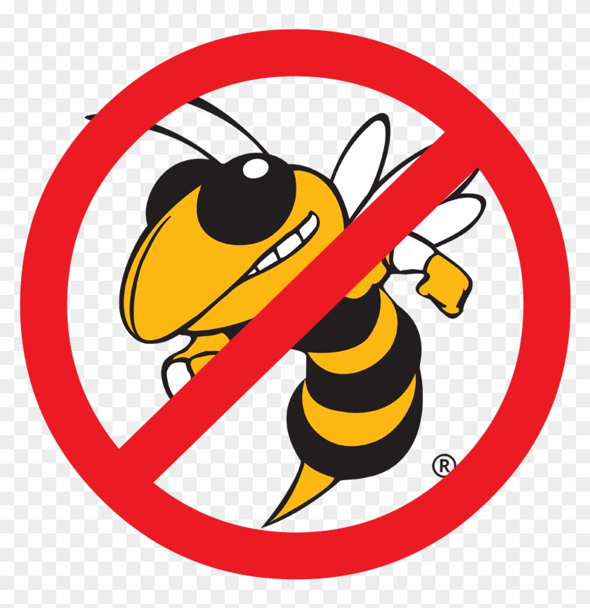 Hornet Basketball Clip Art - Yellow Jacket Svg File - Png Download