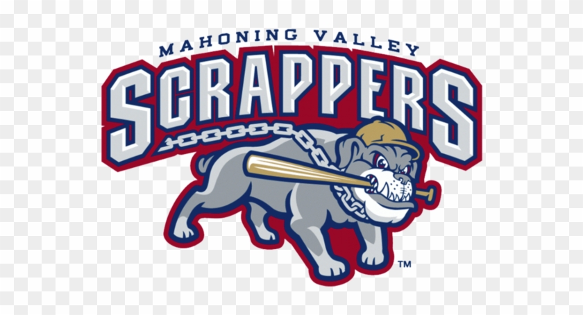 Both The Primary Logos The Mahoning Valley Scrappers Clipart #1333589