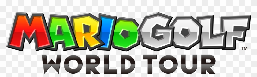World Tour - Mario Golf World Tour Logo Clipart #1333593