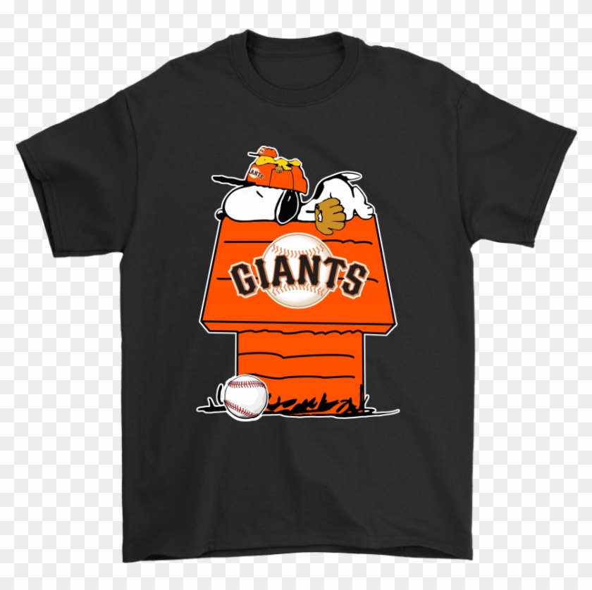 San Francisco Giants Snoopy And Woodstock Resting Together - Have Trust Issues Fortnite Clipart #1333620