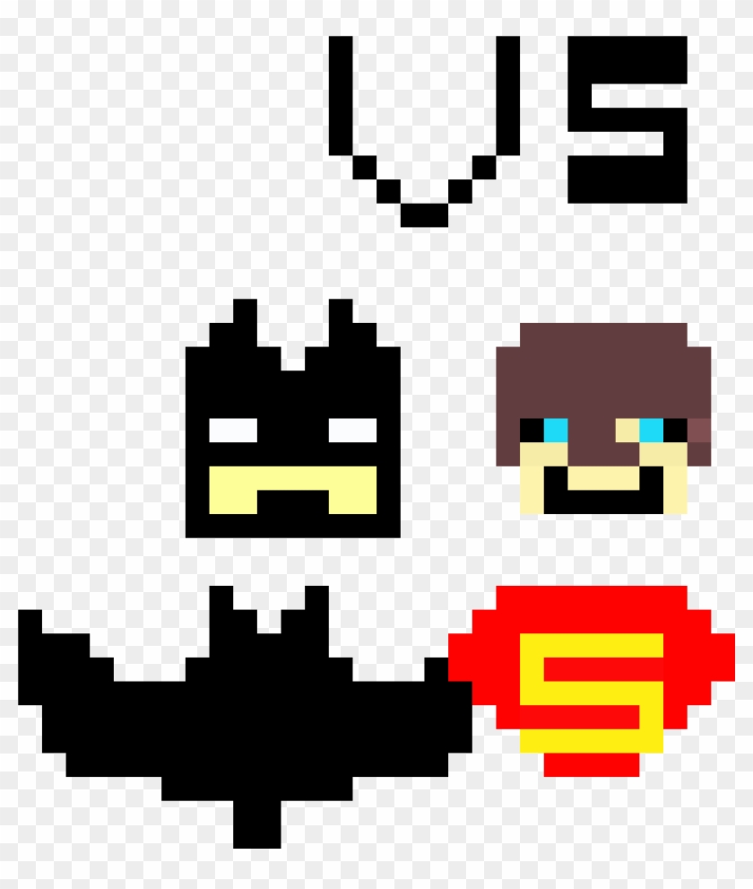 Batman Vs Superman - Rocket Pixel Art Gif Clipart