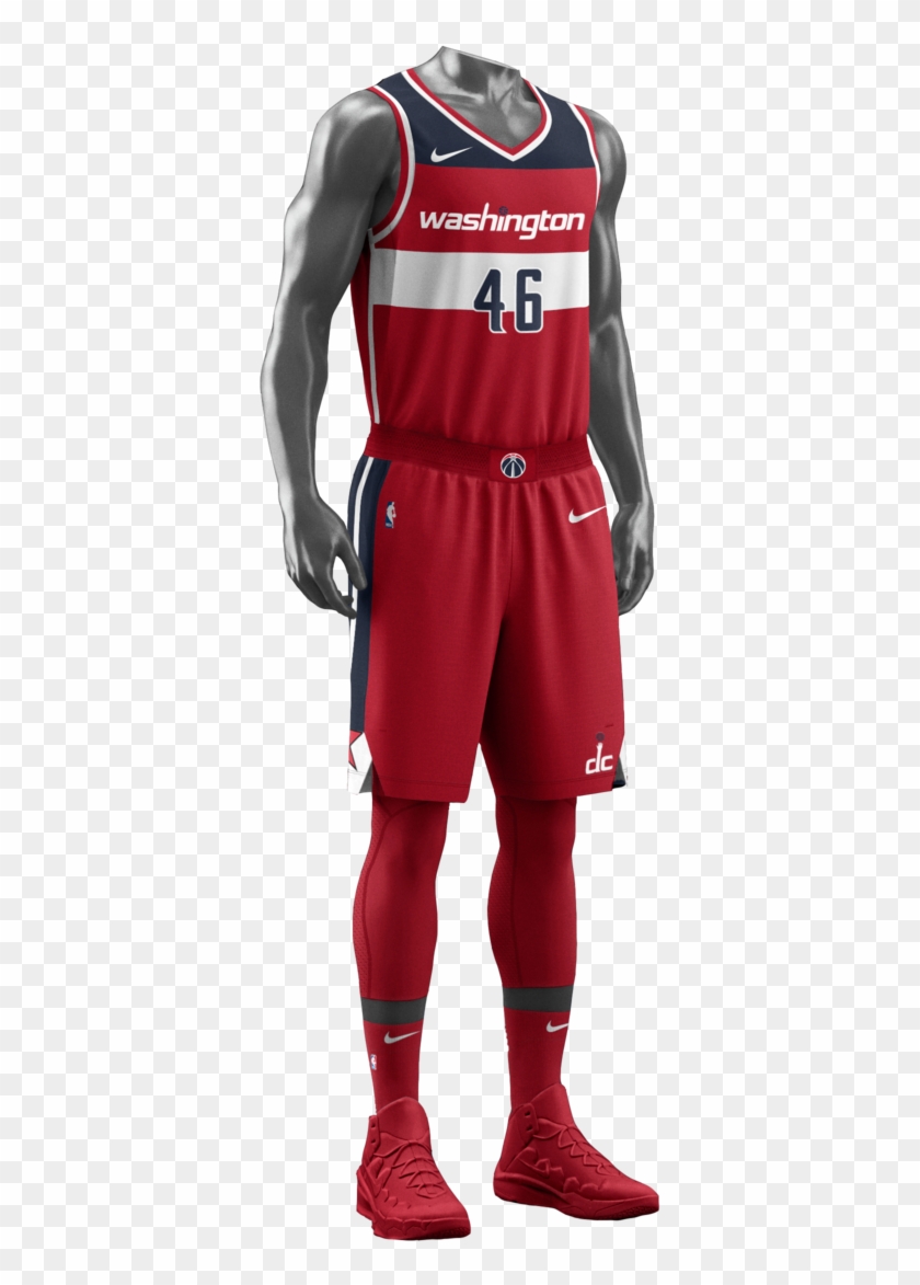 Each Team Has Its Own Identity, One That Separates - Washington Wizards Nike Uniforms Clipart #1334343