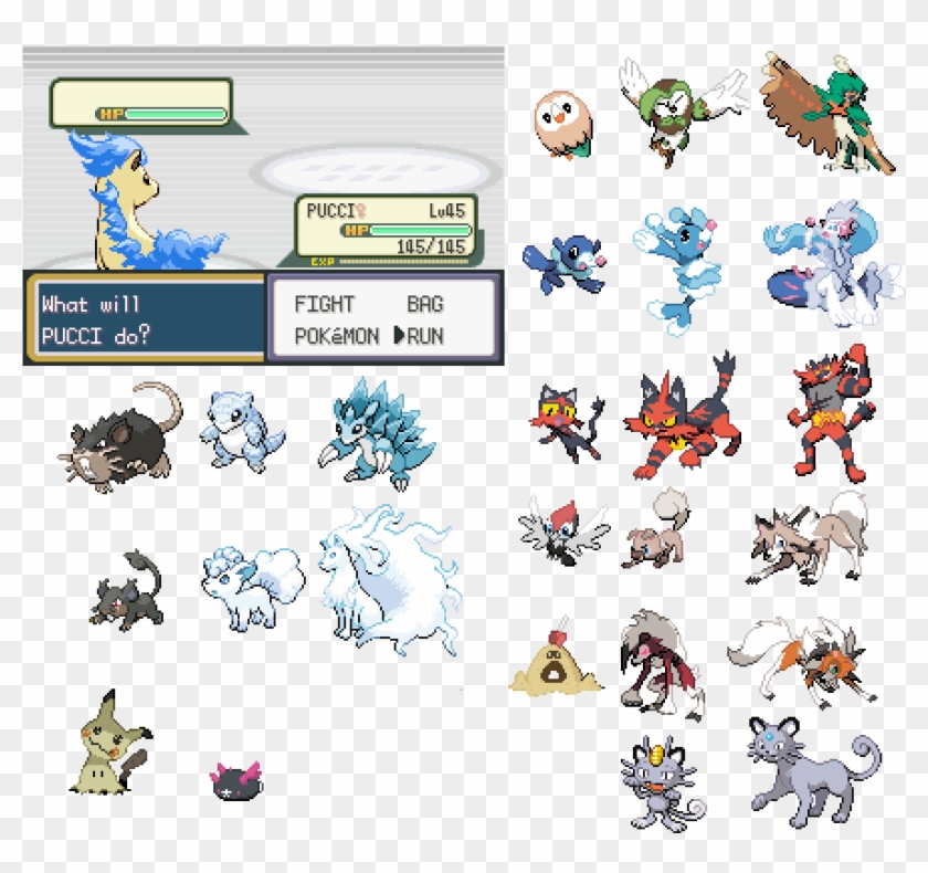[oc][wip] Pokemon Sun/moon Sprites Ripped Battleground - Pokemon Sun Moon Sprite Clipart
