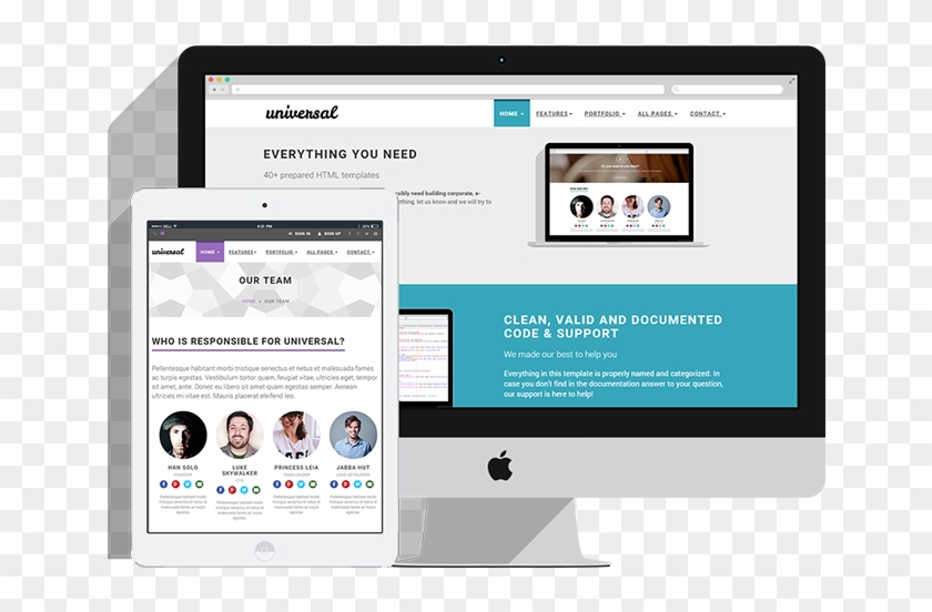 Free & Premium Bootstrap Templates - Free Bootstrap 4 Template Clipart