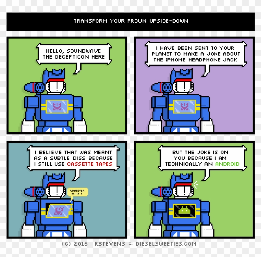 Soundwave, Decepticon, Transformer - Cartoon Clipart
