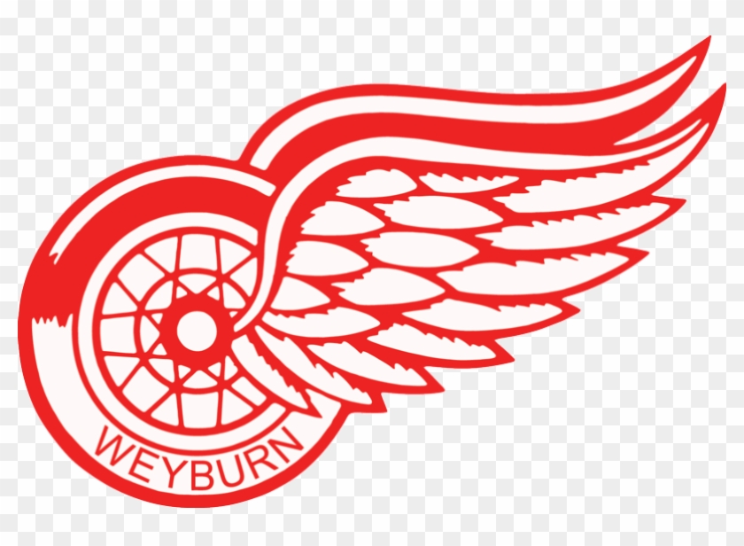 Detroit Red Wings Logo Png - Detroit Red Wings Logo White Clipart #1335330