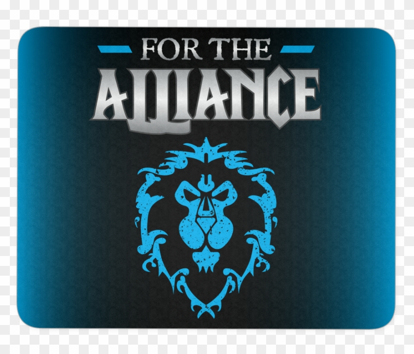 World Of Warcraft "for The Alliance" - World Of Warcraft Alliance Logo Clipart