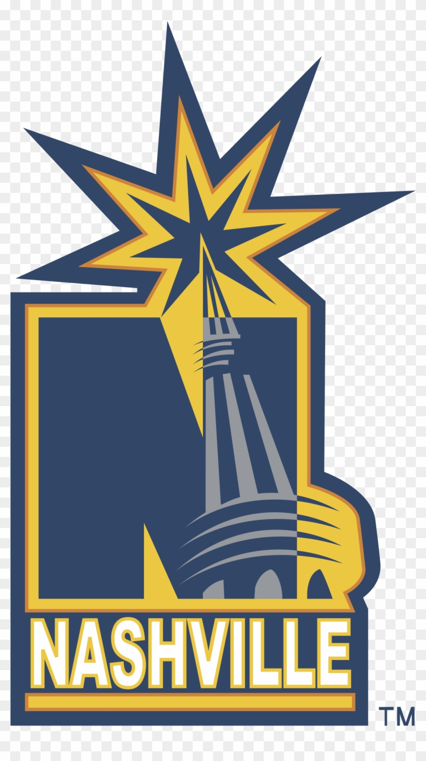 Nashville Predators Logo Png Transparent - Nashville Predators N Logo Clipart #1335939