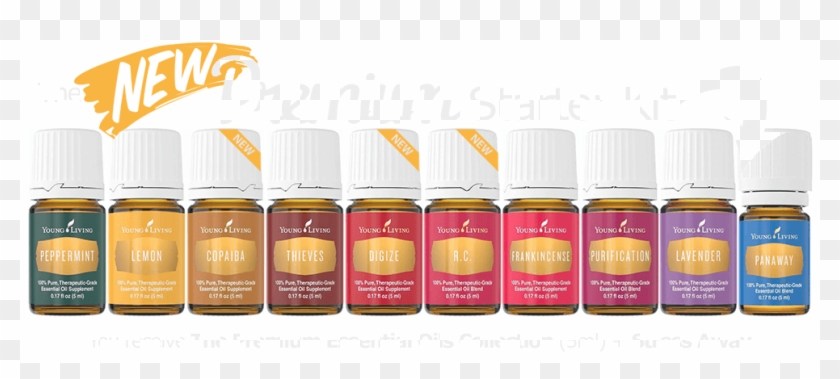 The New Young Living Essential Oil Premium Starter - Young Living Starter Kit 2018 Clipart #1335975