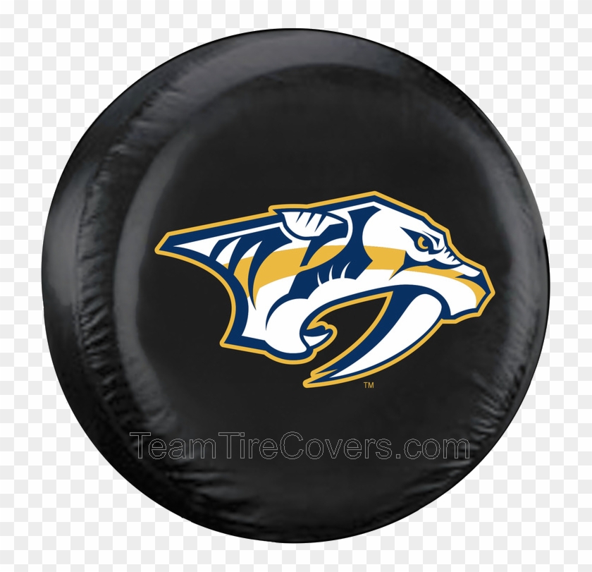 Nashville Predators Nhl Tire Cover - New York Islanders Vs Nashville Predators Clipart #1336371