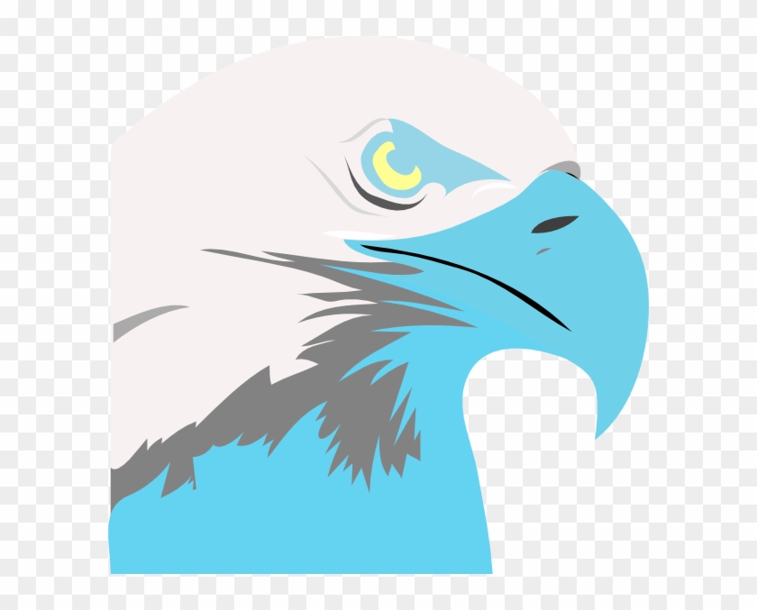 Light Blue Eagle Svg Clip Arts 600 X 597 Px - Png Download #1336511