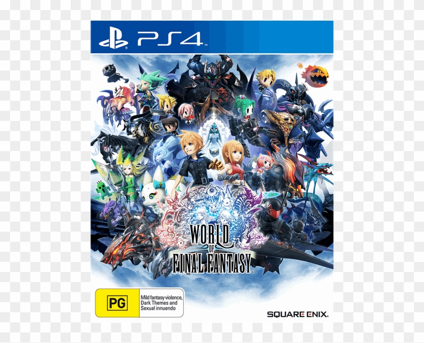 World Of Final Fantasy - World Of Final Fantasy Ps4 Cover Clipart #1336539