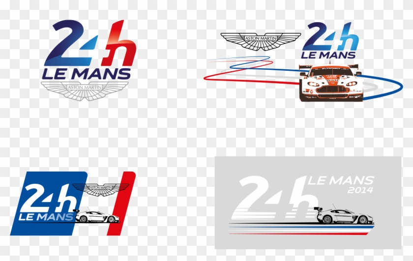 Initial Le Mans Logo Designs - Car Clipart