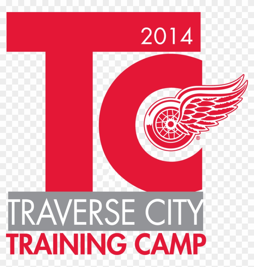 Detroit Red Wings Training Camp - Graphic Design Clipart