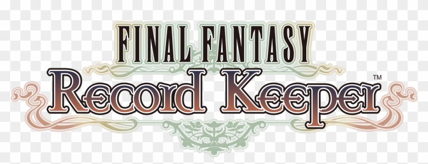 Sleigh Of New Content Coming To Final Fantasy - Final Fantasy Record Keeper Logo Clipart #1336902