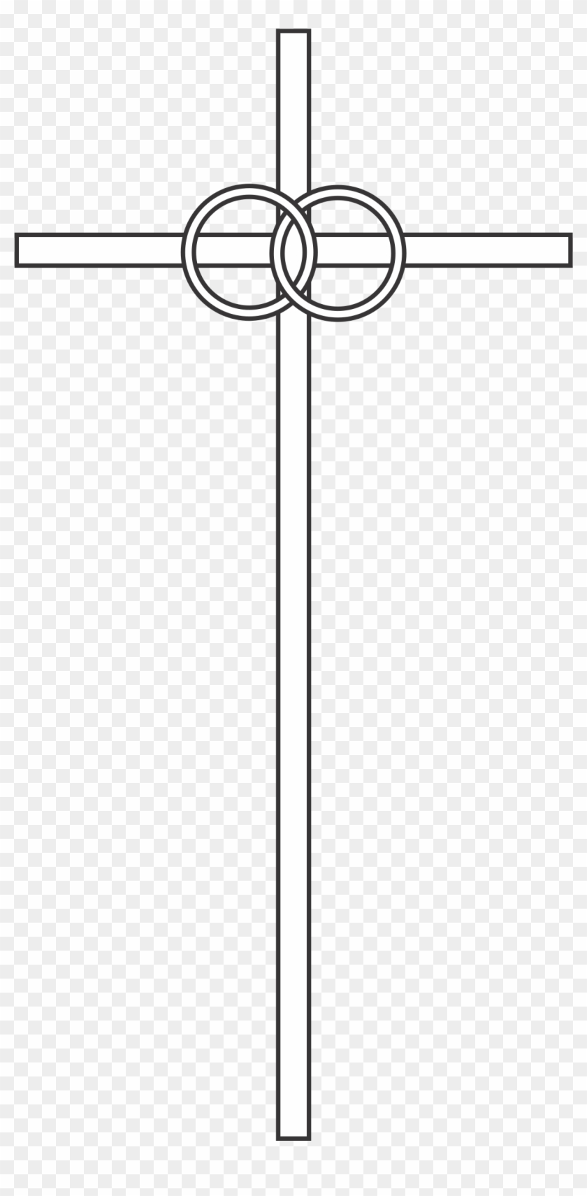 Wedding Cross Clip Art - Png Download