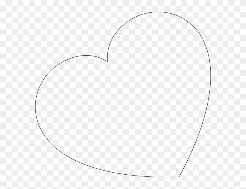 Heart Clipart Clipart Printable - Transparent Background Heart Outline - Png Download