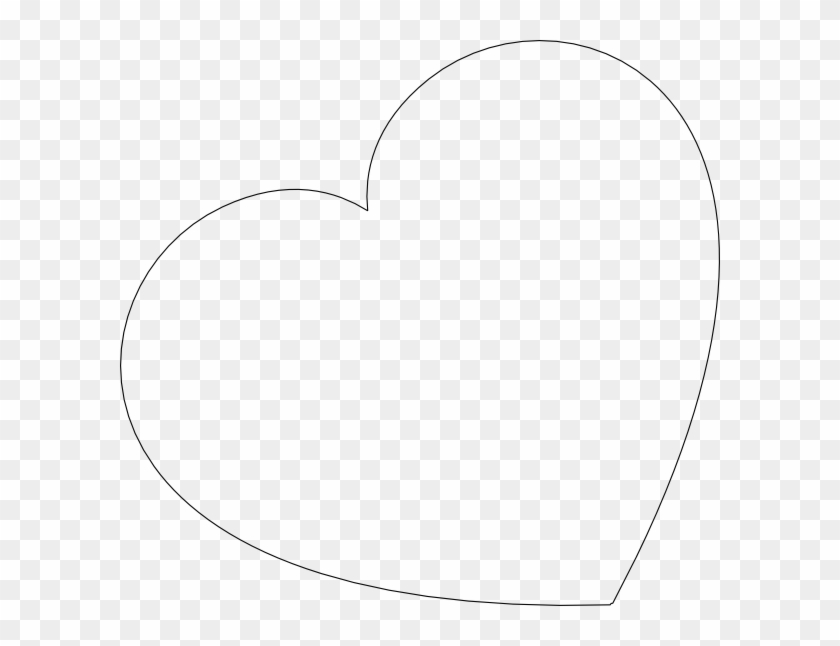 Heart Clipart Clipart Printable - Transparent Background Heart Outline - Png Download #1337694