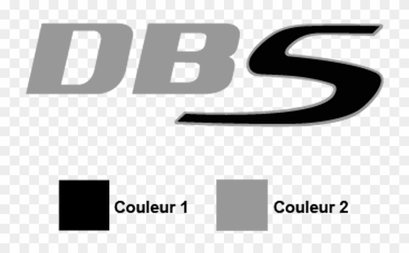 30291 Aston Martin Dbs V12 - Black-and-white Clipart