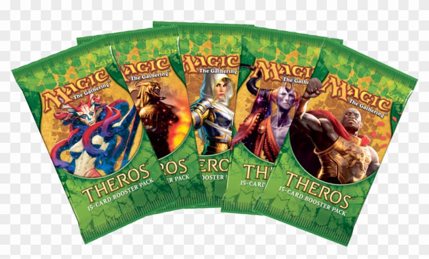 Theros Booster Pack - Magic Booster Packs Clipart