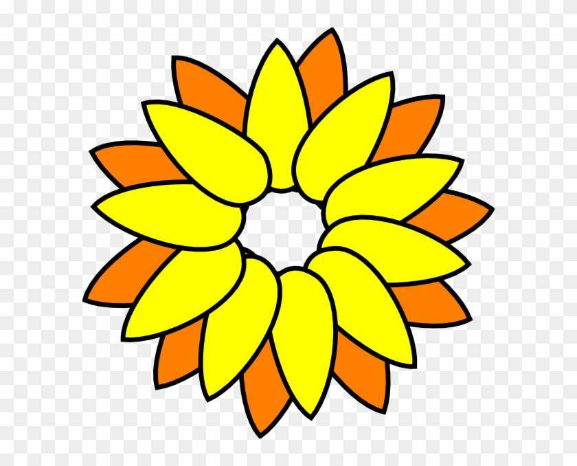 Png Download , Png Download - Outline Clip Art For Sunflower Transparent Png