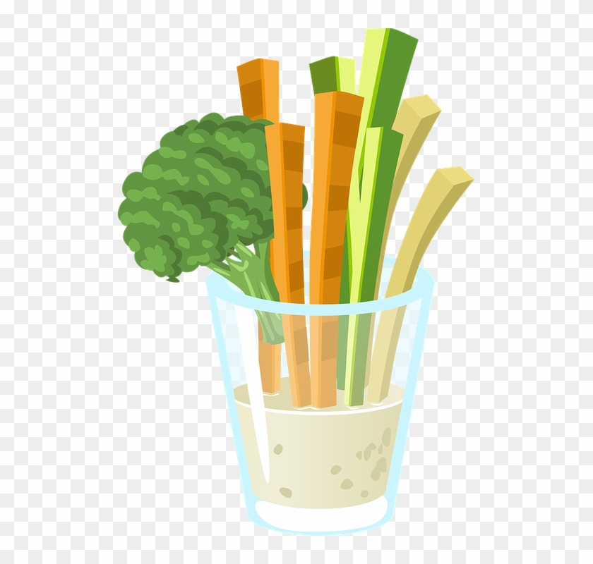 Veggies - Carrot And Cucumber Clipart - Png Download #1338379