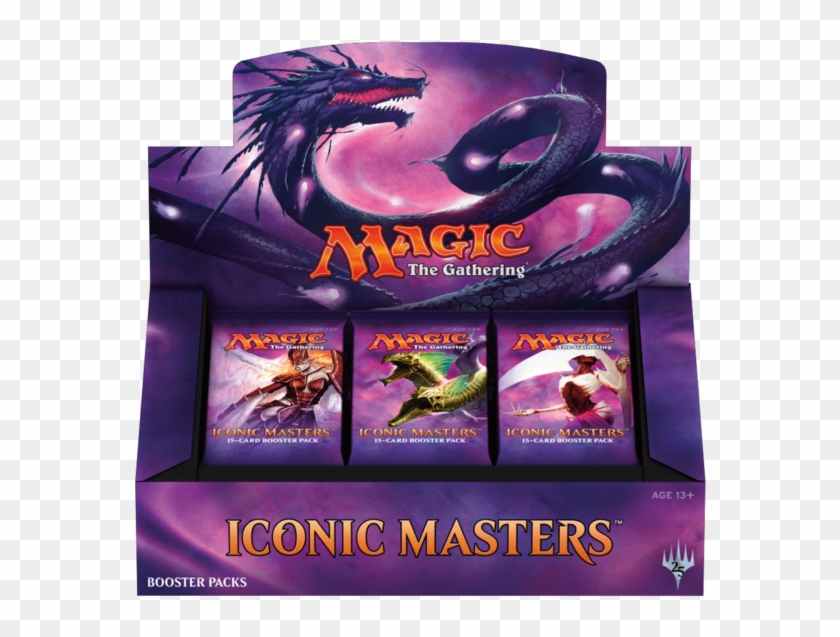 Browse Mtg Booster Boxes - Iconic Masters Booster Box Clipart