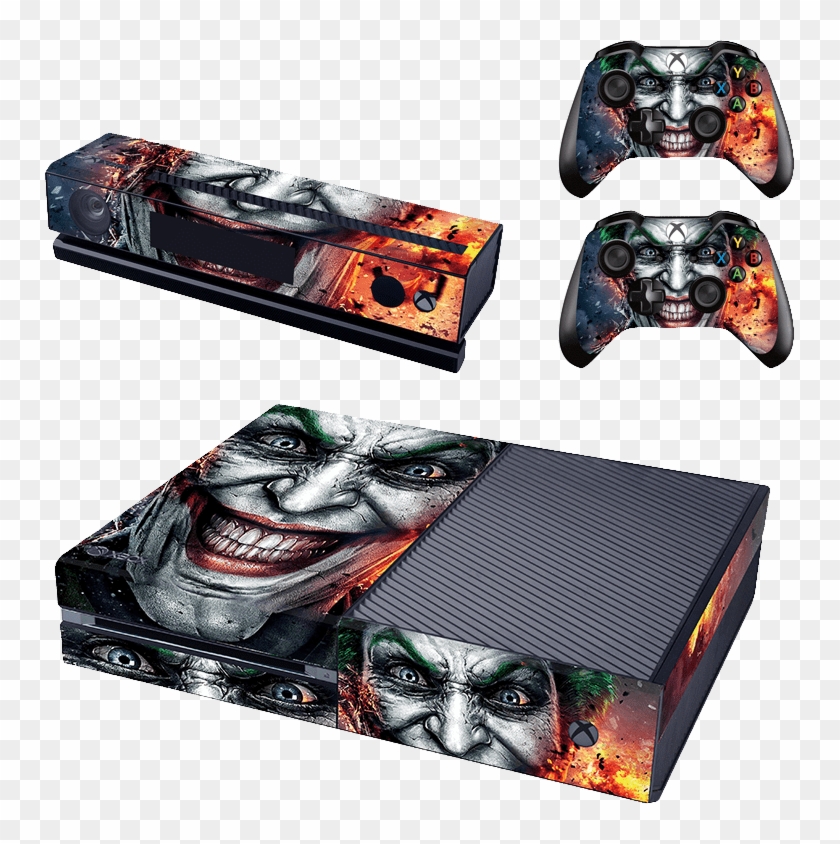 Xbox One Skin Batman Sinister Joker Smile - Anime Xbox One Cover Clipart #1338922
