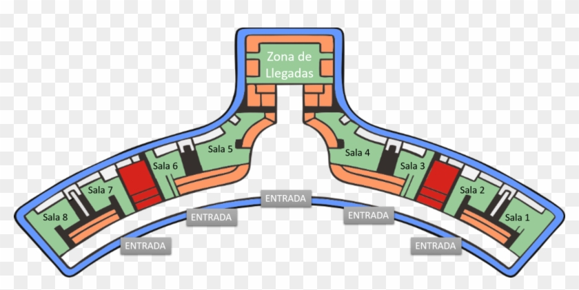 Central Del Norte Croquis - Central Del Norte Mapa Clipart