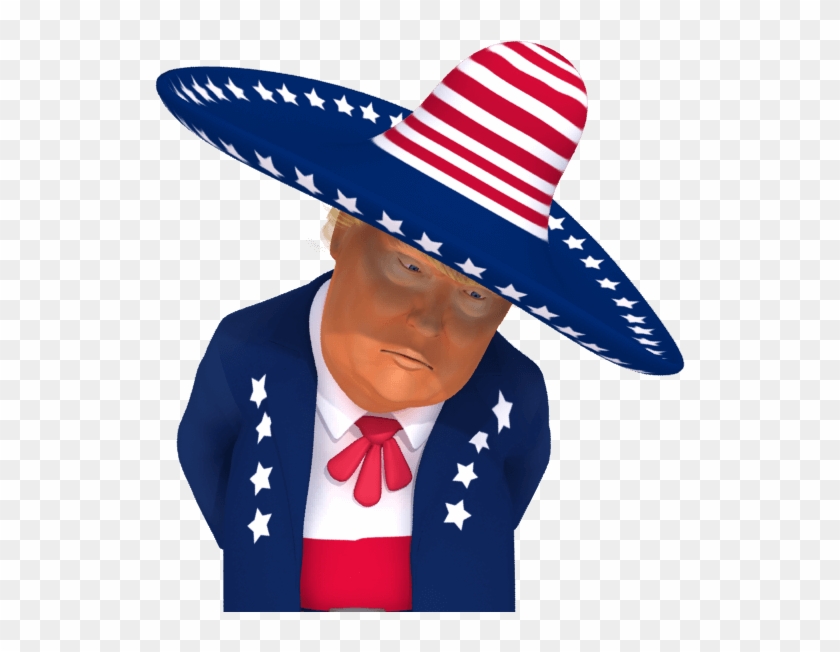 #trumpstickers Disappointed Trump 3d Caricature - Illustration Clipart