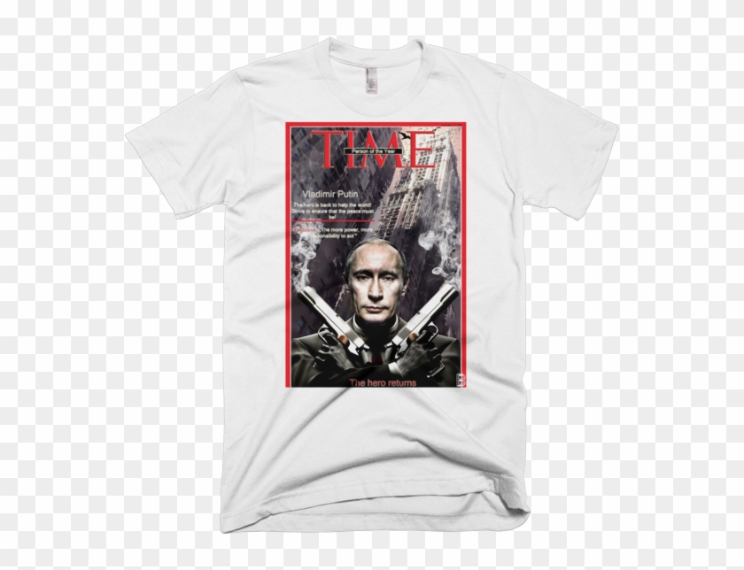 Vladimir Putin Time Magazine T-shirt - One Welcome Our New Russian Overlords Clipart
