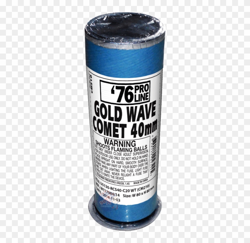 Gold Wave Comet - Visco Fuse Clipart #1340204