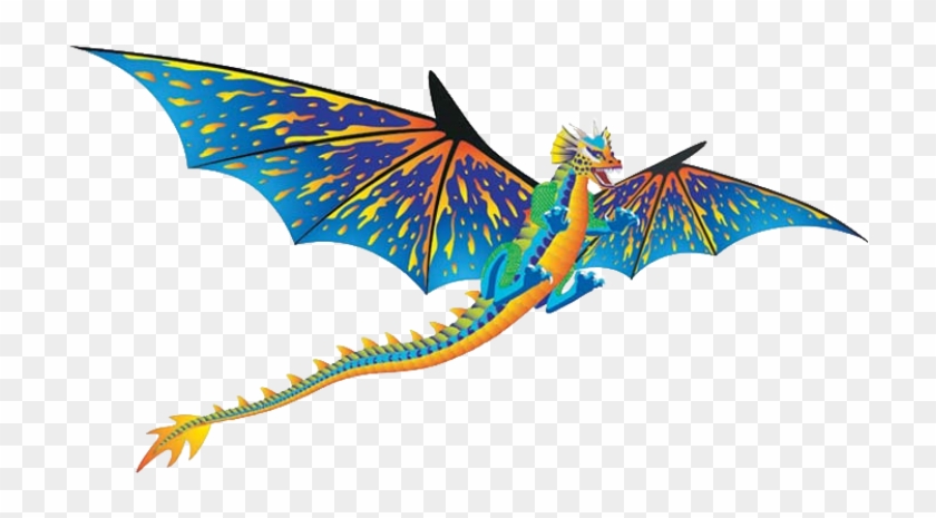 Image Of 3d Supersized Dragon Kite - Dragon Kites Clipart