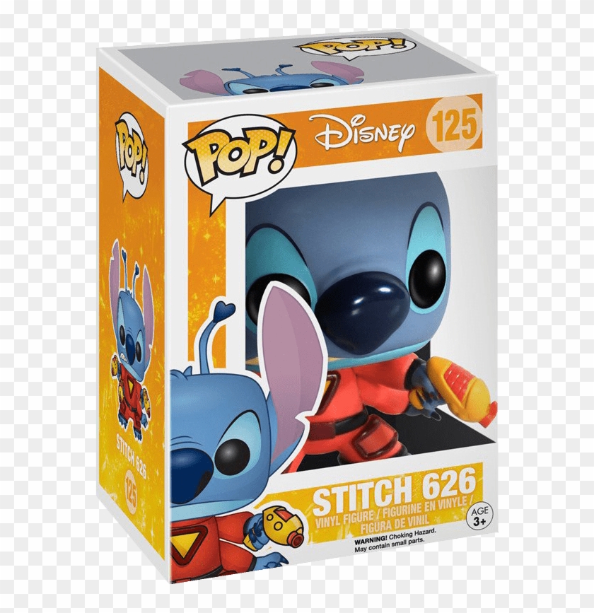 Funko Pop Disney Lilo Stitch Stitch - Pop Stitch 125 Clipart #1340641