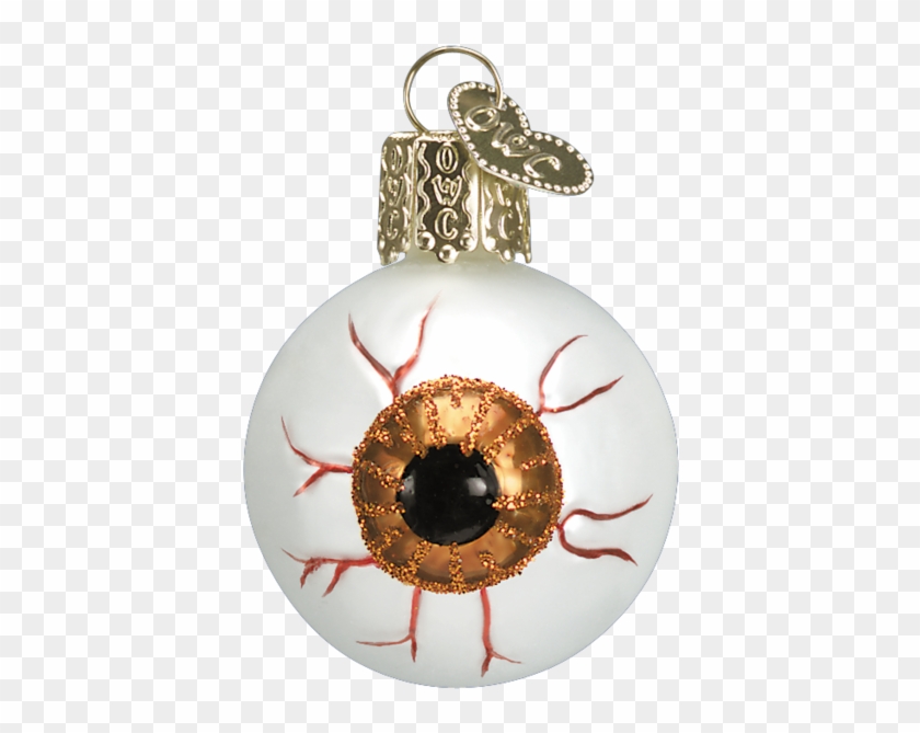 Old World Christmas Blown Glass Evil Eye Ornament - Eyeball Christmas Ornaments Clipart