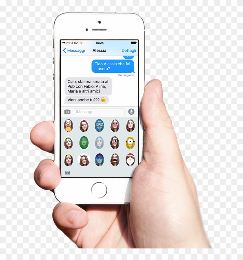 Your Face, Your Emoji - Mobile Ad Mockup Clipart #1340738