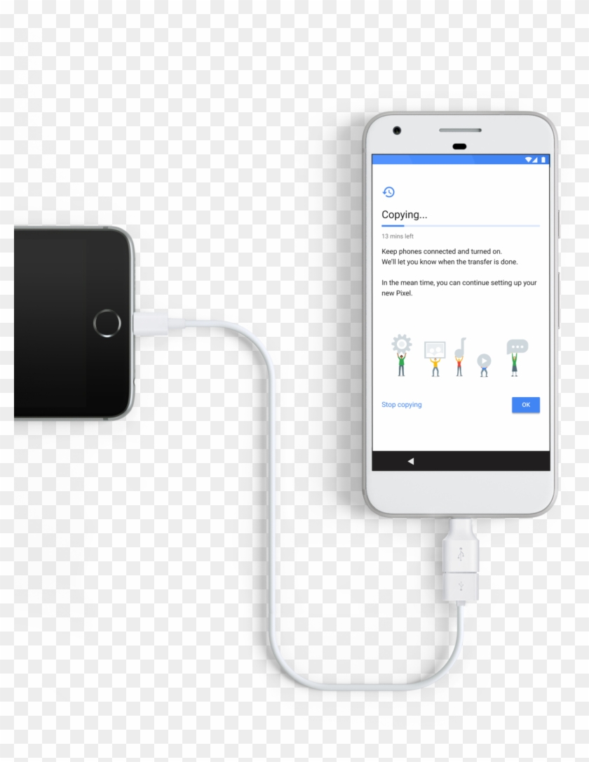 Google Will Walk You Through Switching From An Iphone - Google Pixel Quick Switch Adapter Clipart