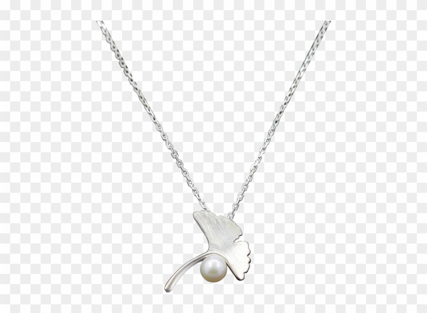 Luo Linglong S925 Sterling Silver Pearl Necklace Fashion - Pendant Clipart #1341471