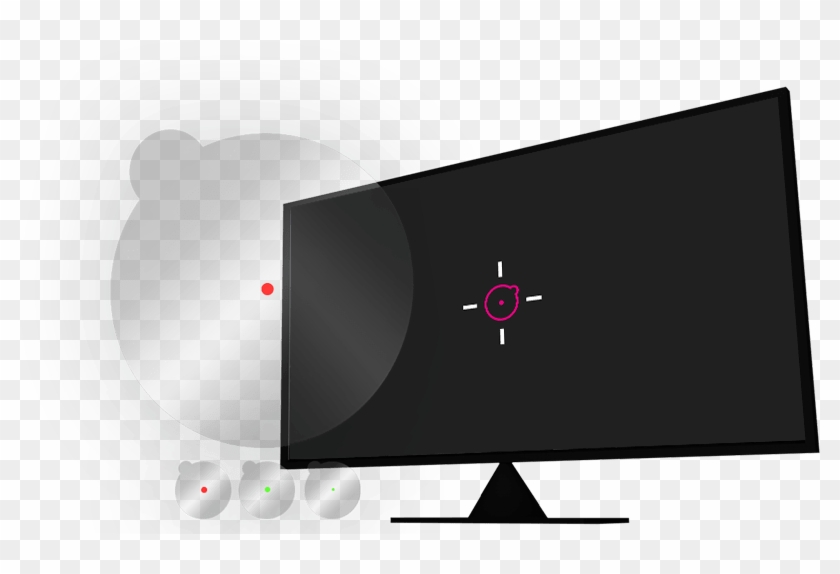 Snipex Quick Scope - Led-backlit Lcd Display Clipart