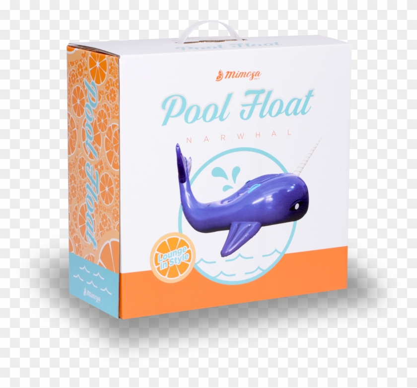 Mimosa Inc Narwhal Whale Inflatable Premium Quality - Fish Clipart #1341654