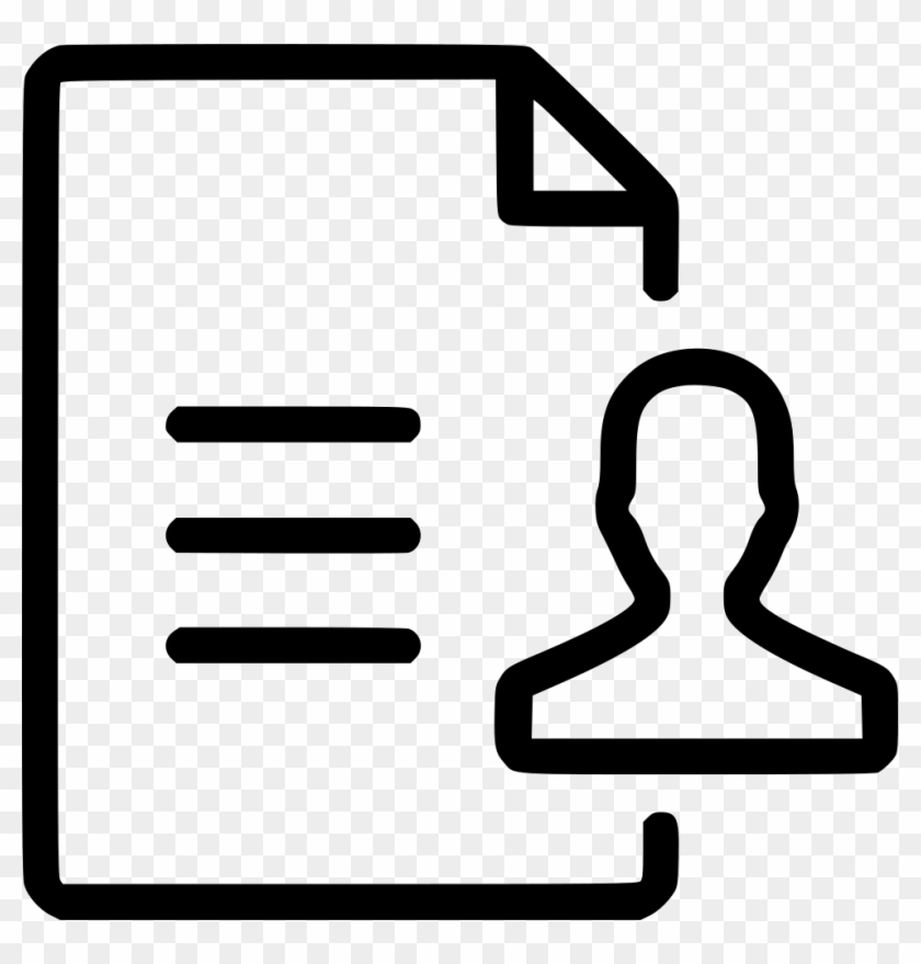 Curriculum Vitae Png - Document Cloud Icon Png Clipart