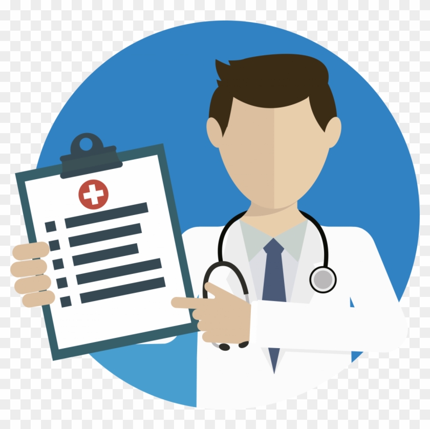 Me Gusta - Health Check Up Cartoon Clipart