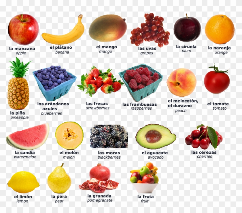 Me Gusta La Fruta I Like Fruit - Seedless Fruit Clipart #1342192
